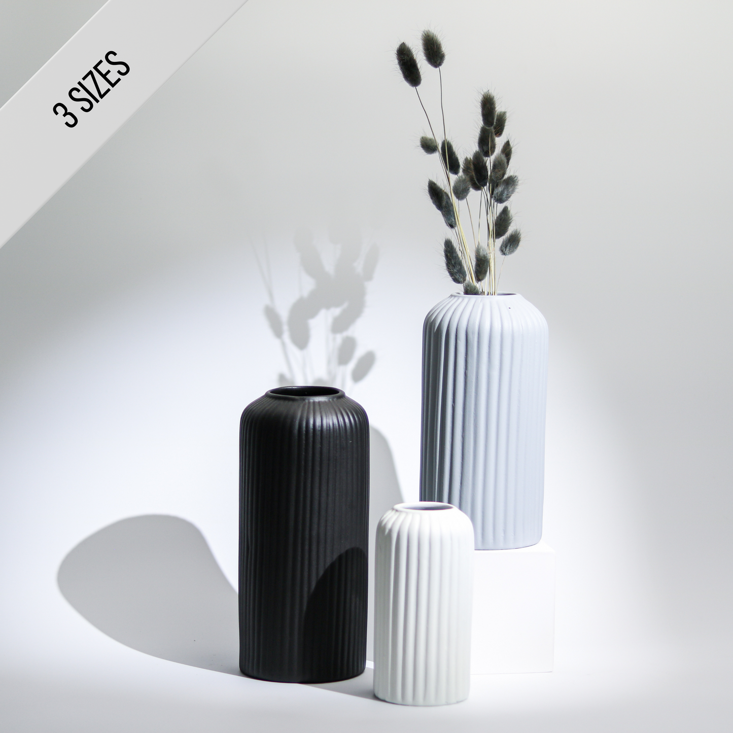 Customisable Vertical Vases.