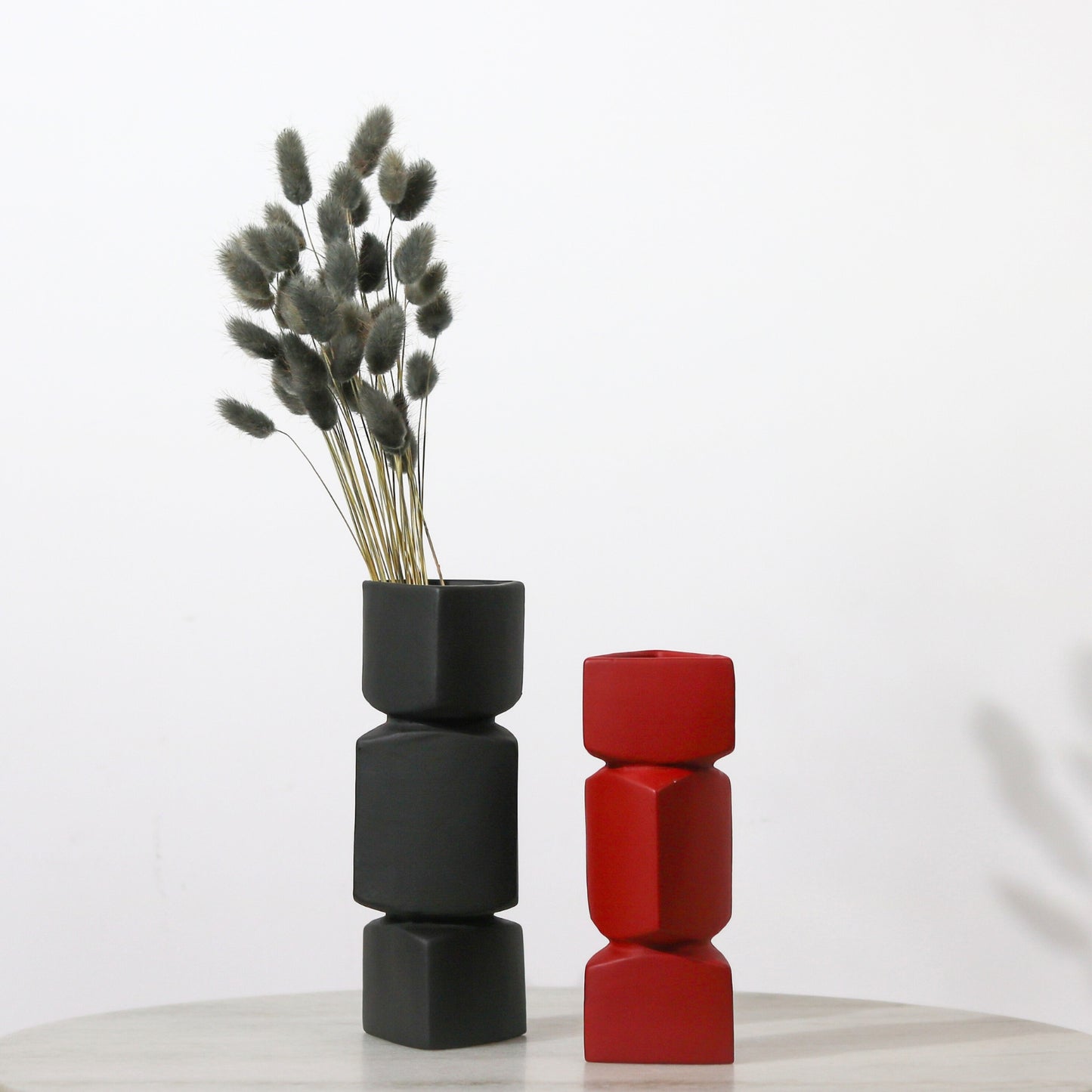 Customisable Trio Vases.