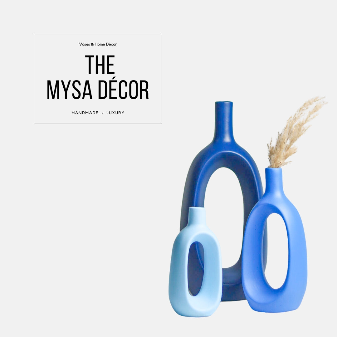 Customisable Oval Vases.