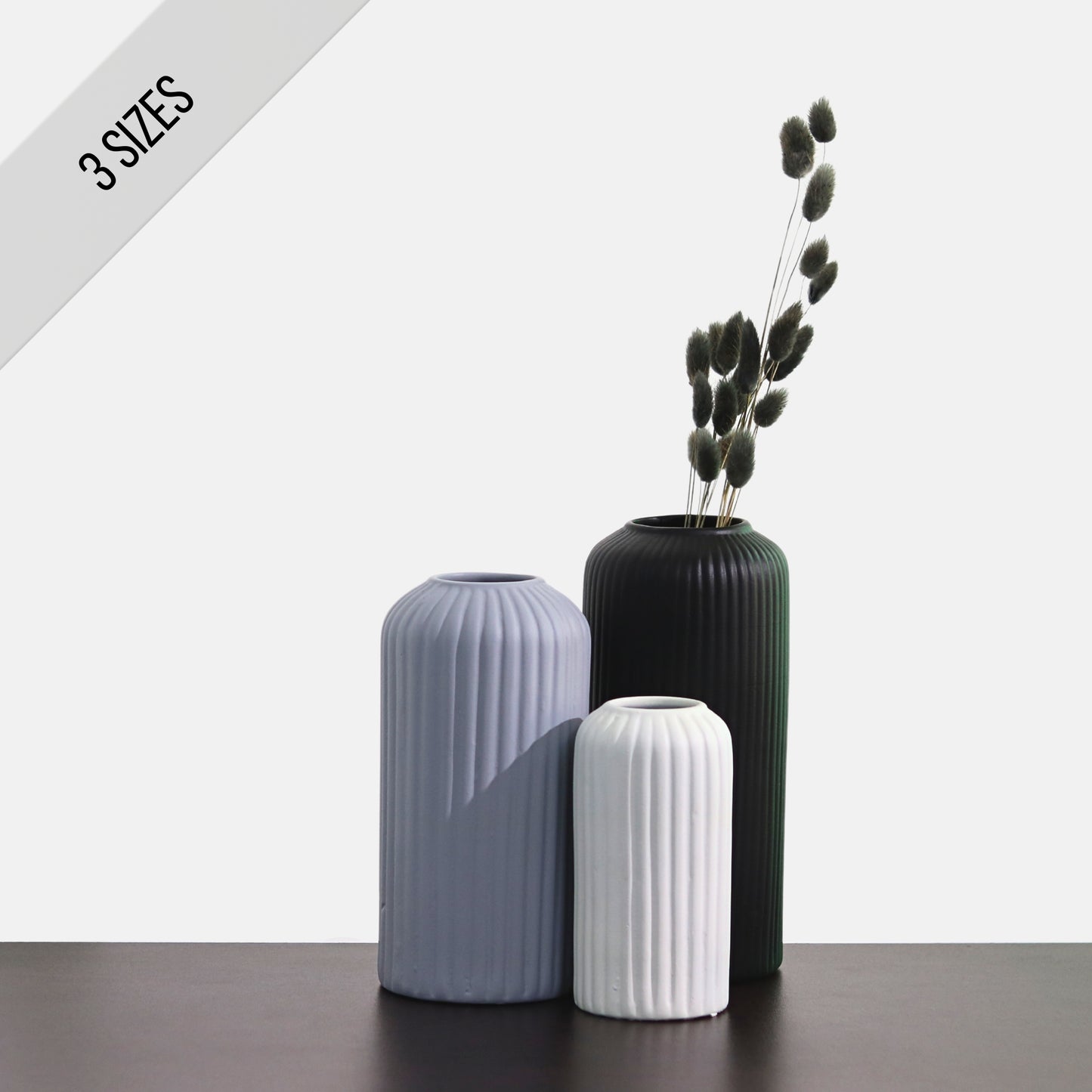 Customisable Vertical Vases.